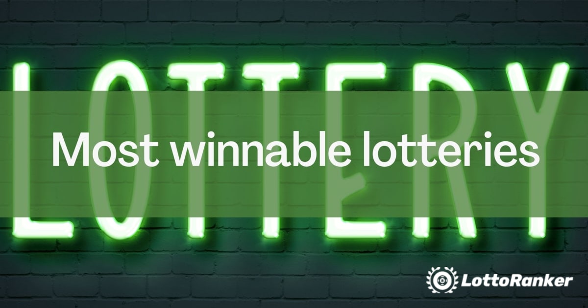 Most winnable lotteries